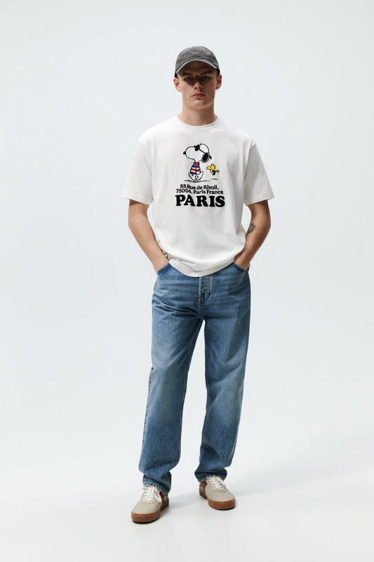 Snoopy Peanuts Printed T-Shirt