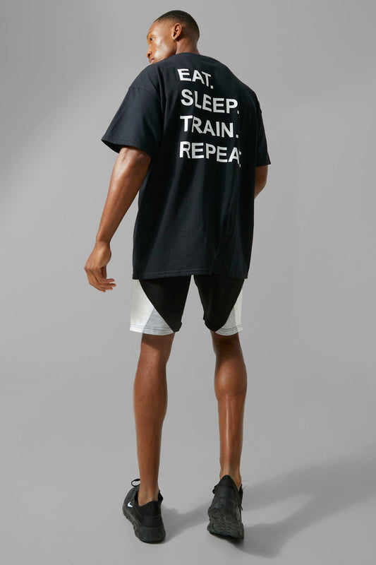 Active Oversized Repeat T-shirt