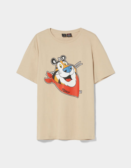 Regular Fit Frosties Tiger Short Sleeve T-Shirt