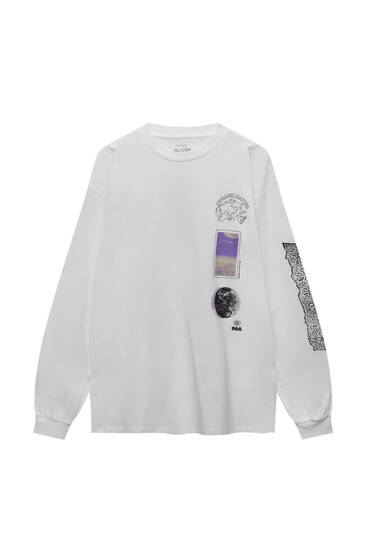 Long Sleeve T-Shirt with patch