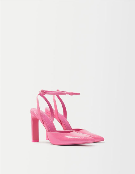 Pink Slingback Heels
