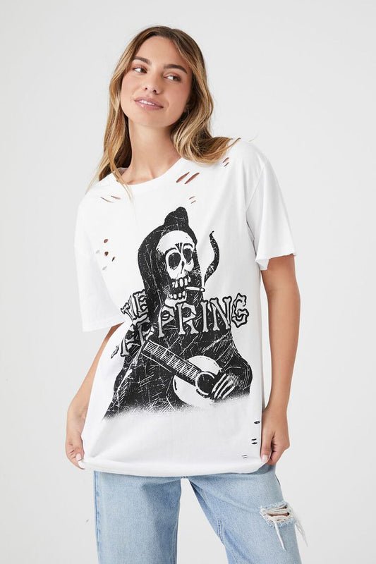 Distressed The Offspring Graphic Tee