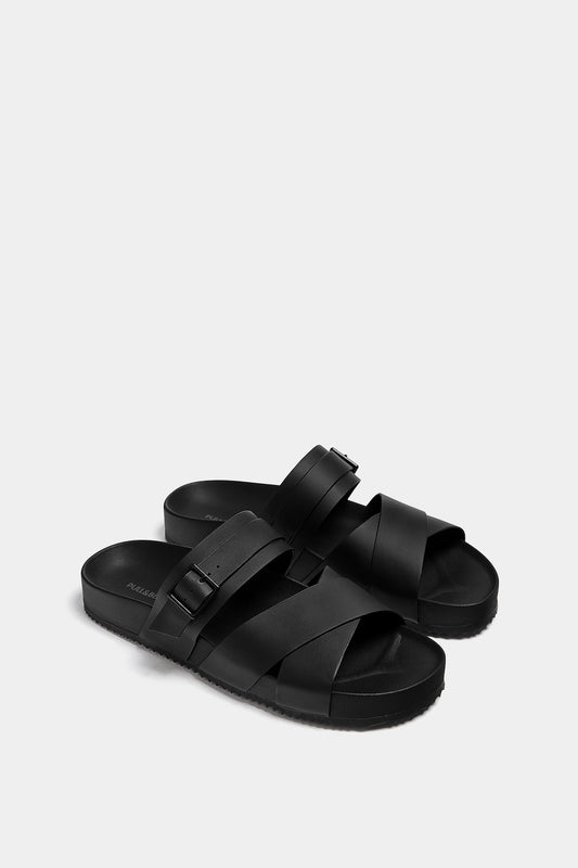 Sandals with Crossover Straps
