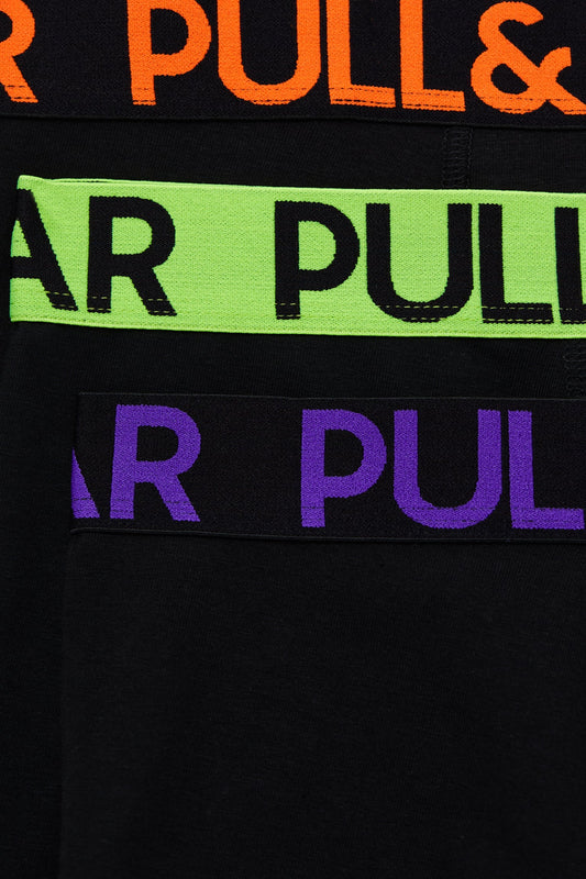 Pack of 3 Boxers with Neon Logo Waistband