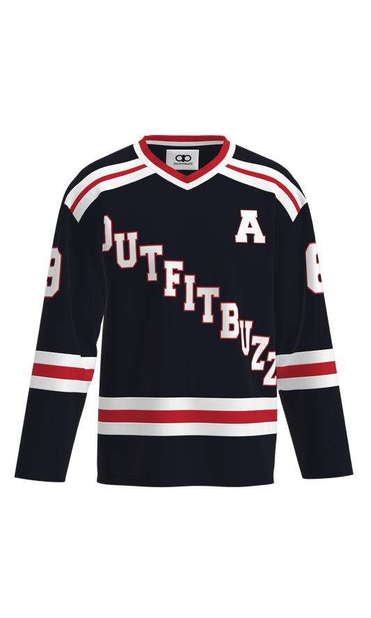 Rangers style Hockey jersey
