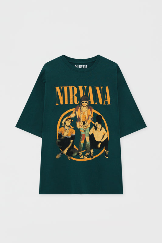 Green Nirvana T-Shirt